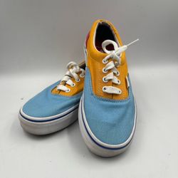 Vans Color Block Sneakers Unisex  Women’s Sz 7 Men’s 5.5 low top shoes