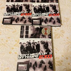 Kpop Albums Bundle.  EXO