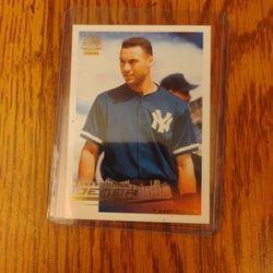 Derek Jeter Pacific Crown 2000 Spanish Edition Baseball Card 