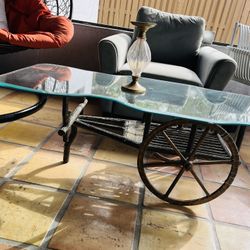 Cart Design Coffee Table 