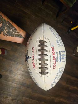 Cowboy collector football