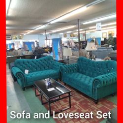 🤓 Clearance Sofa And Loveseat Set 