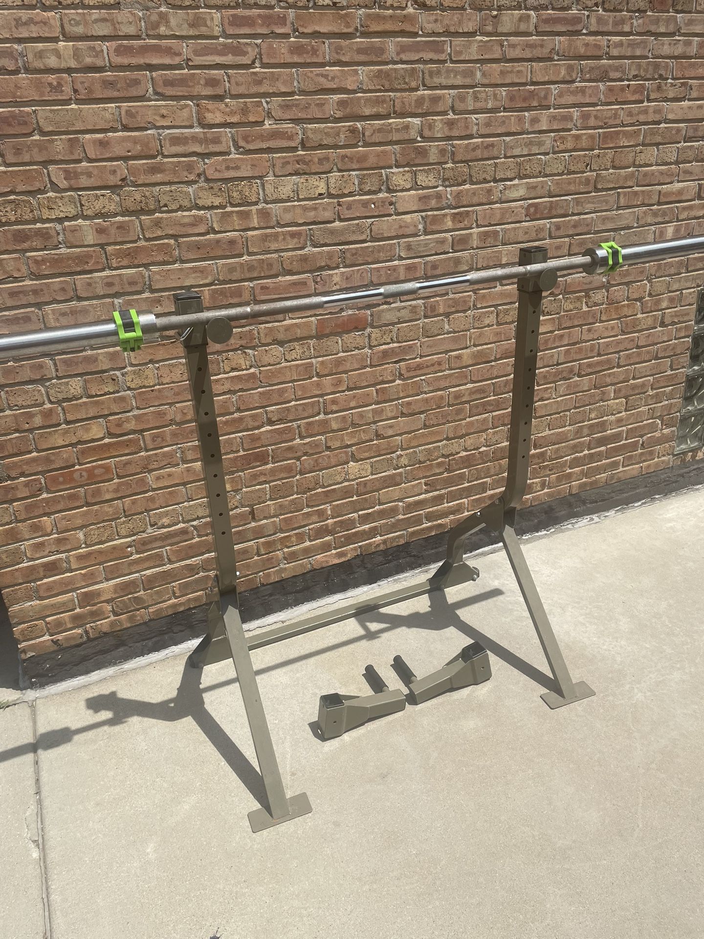 Squat Rack By Body Solid + Dip Handles