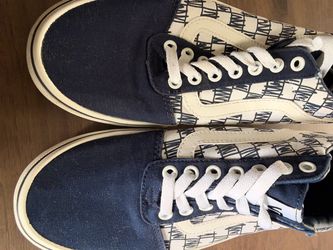 Vans Old Skool Navy and Cream Sneakers
