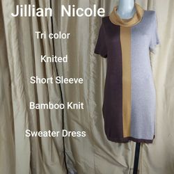 Jillian Nicole Bamboo Knit Dress Size PM 