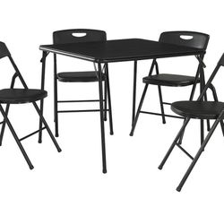 Cosco Folding Table With 4 Chairs