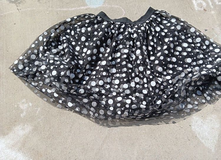 Lane Bryant Polka Dot Skirt
