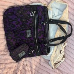 Coach Purse And Coin Purse
