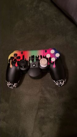 AIM Custom PS4/PC Controller With Paddles & Charger – No Stick Drift