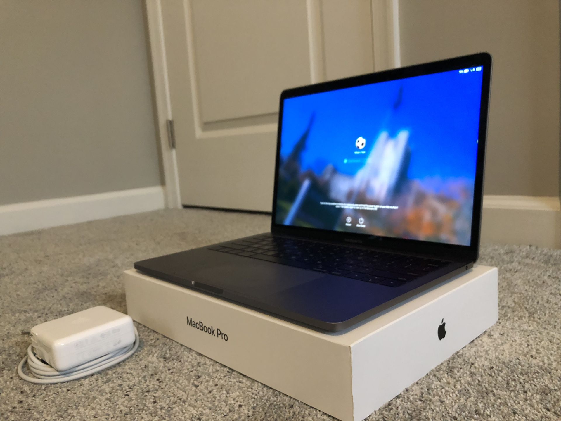MacBook Pro (13.3”), AppleCare (1.5yrs) and charger in original box