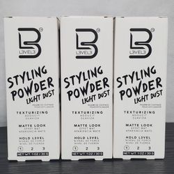 New LEVEL 3 Light Hold Styling Powder 