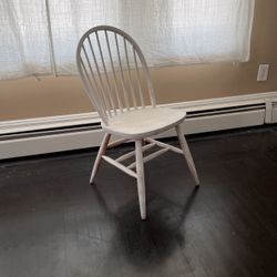 Windsor Chair Painted White