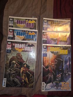 The Brave and The Bold mini series 1 to 6 wonder Woman comics