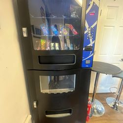 Combo Vending Machine. Snacks & Drinks