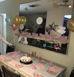 Large Mirror With Shelf