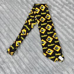 Pittsburgh Steelers III Men's Tie Ralph Marlin Vintage 1995 RM Sports 100% Silk 