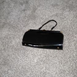 Black Patton Leather Vintage Purse