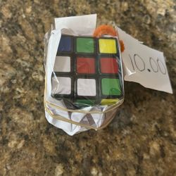 Barely used Rubiks cube