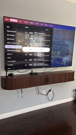 Floating TV console/ shelf