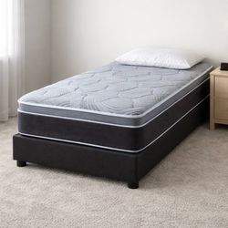 Brand New Twin Size Mattress Pillow Top 14” Thick – Factory Direct! Also available in Full, Queen & King. Ask about our Same-Day Delivery 🚚