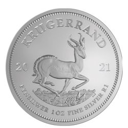 Tube Of 20 Silver Krugerrand coins Below Spot