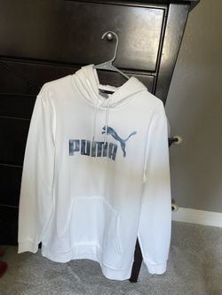 Puma white hoodie