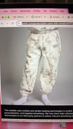 Comfrt brand kids sweatpants
