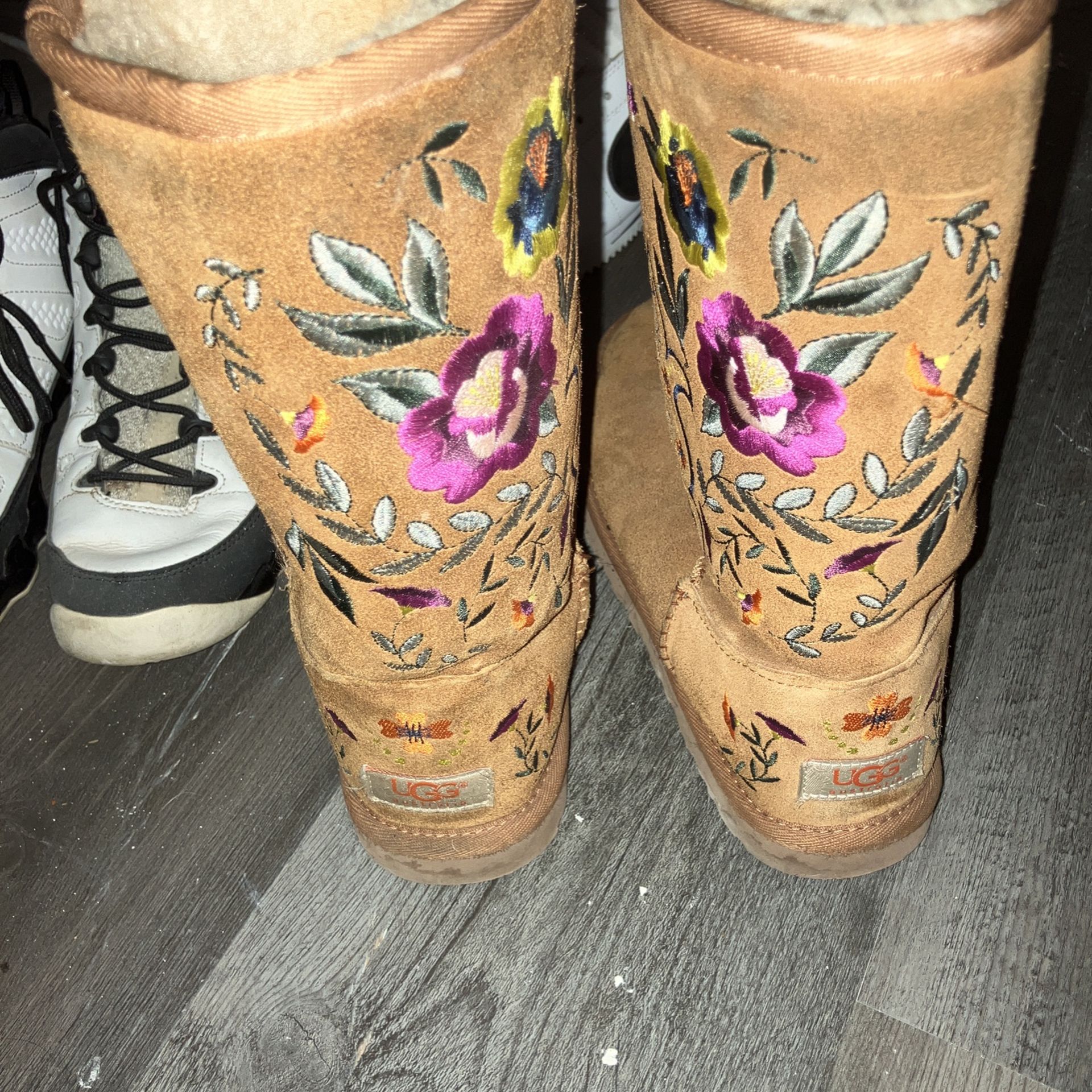 Embroidered Uggs