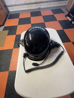 Harley Davidson 1/2 Helmet w/Boom! Audio Headset