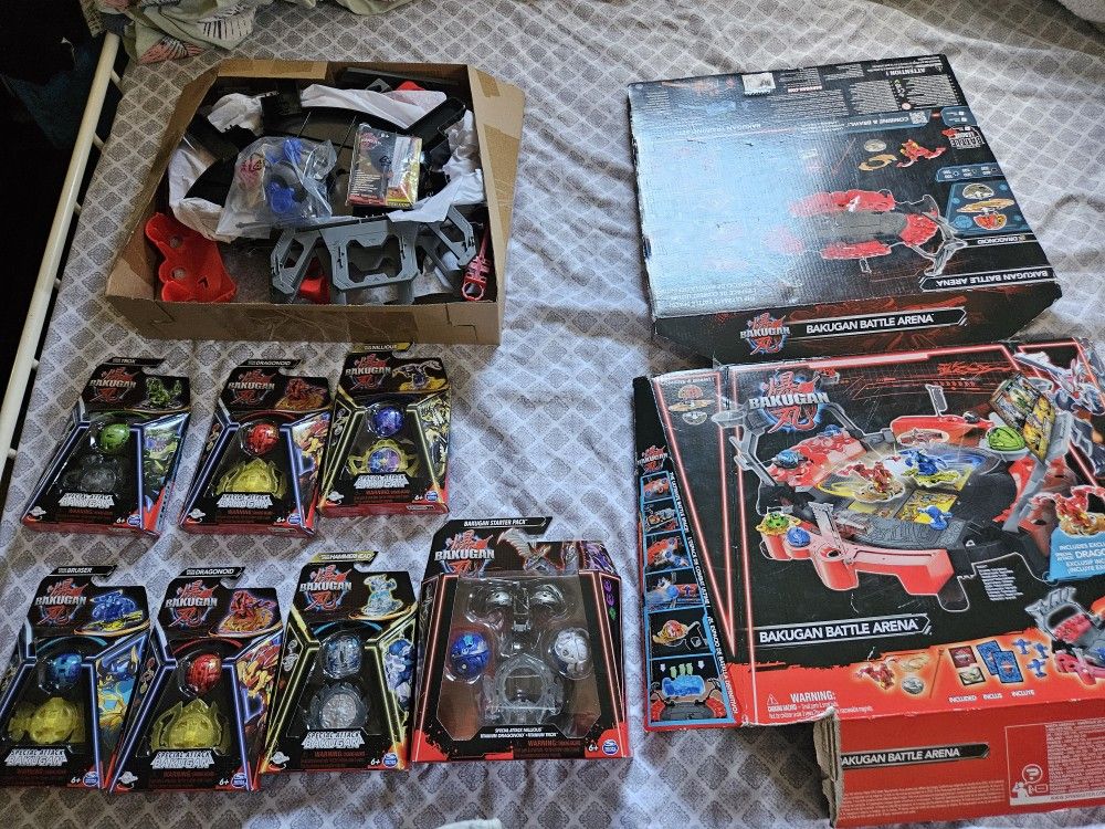 Bakugan Starter Pack Bundle Brand New