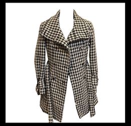 Calvin Klein Houndstooth Coat
