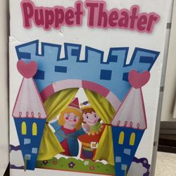 New In Box Castle Puppet Theater