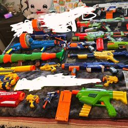 Nerf Guns! 