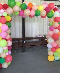 Vintage design balloon frame