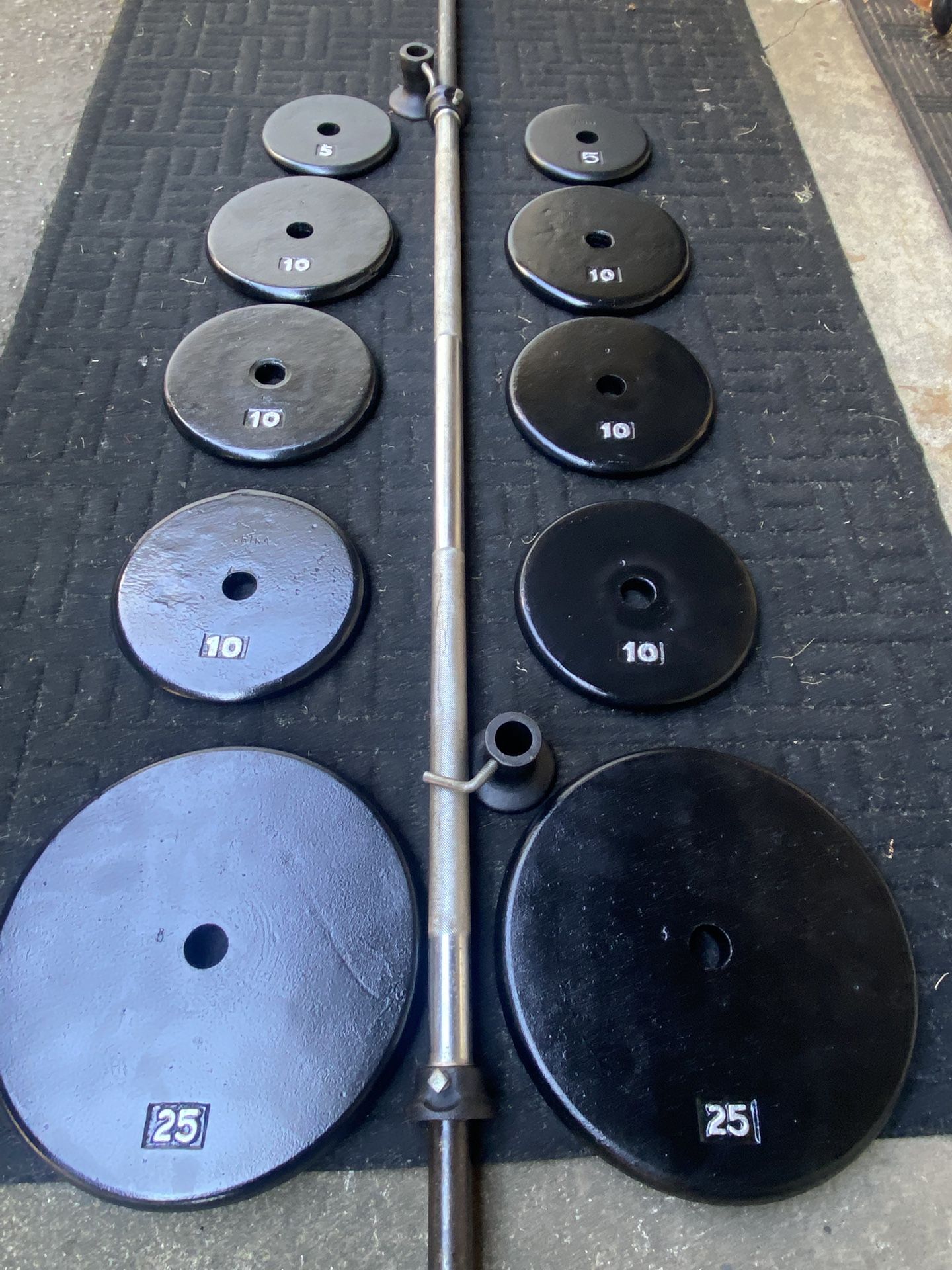 Standard Weight Set 1” Hole