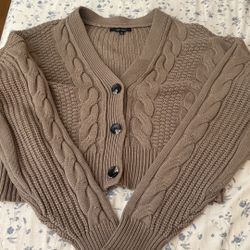Brown Cardigan 
