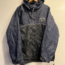 Michigan Wolverines Vintage Starter Jacket Windbreaker Men's Sz Large 