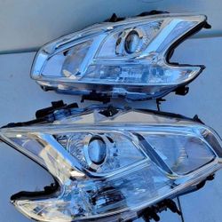 09-14 Nissan Maxima Projector Headlights Luces Calaveras Micas Faros Focos Faroles