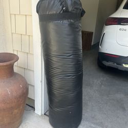 Punching Bag and Hanger 