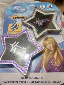 vintage Hanna Montana speakers