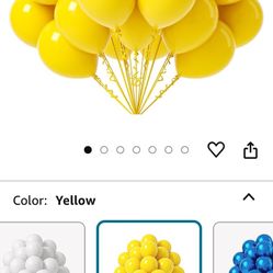 Balloons Red And Yellow And Clear/gold Galore