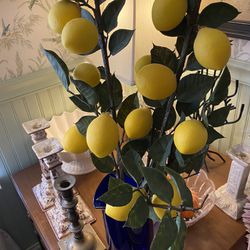 Beautiful Artificial Lemon Stems Flowers