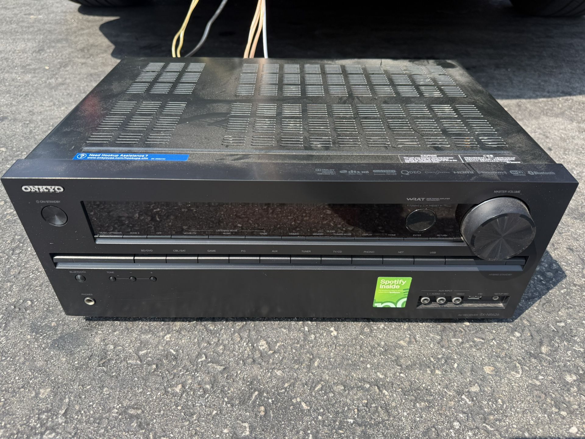 Onkyo Receiver And Klipsch Subwoofer