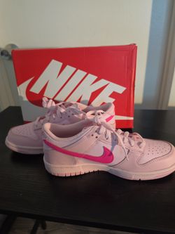 Pink Nike Dunk Low