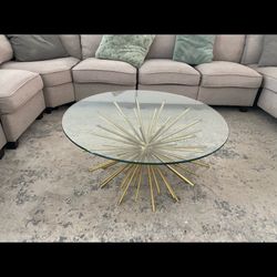 Glass Coffee Table 
