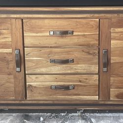 TV Entertainment Hutch - Wood $250