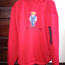 Ralph Lauren Polo Bear Hoodie Men's Size XL