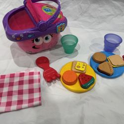 LeapFrog Shapes and Sharing Picnic Basket