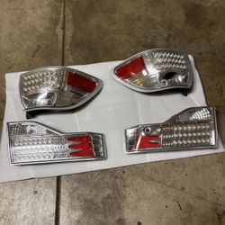 98-02 Honda Accord Clear Taillights