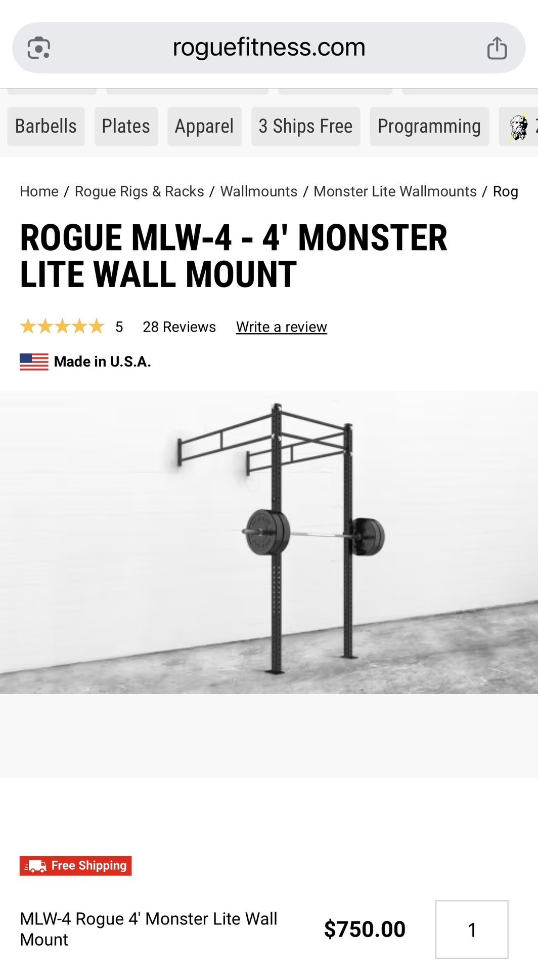 Garage Gym Equipment